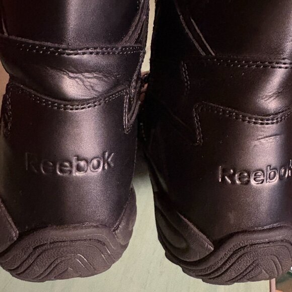 Mens Reebok 8" Rapid Response Side Zip Black Tactical Boots Size 11.5 W RB8878 - Picture 4 of 10